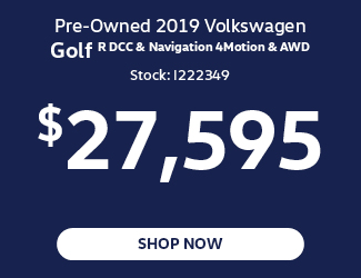 Certified Pre-Owned 2019 Volkswagen Golf offer