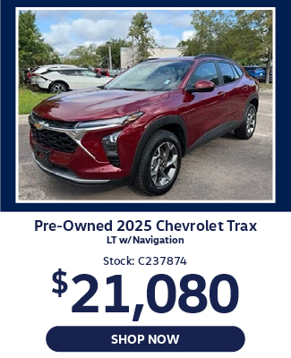 Pre-Owned 2025 Chevrolet Trax LT With Navigation offer
