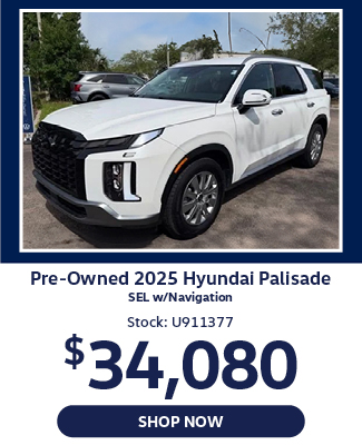 Pre-Owned 2025 Hyundai Palisade SEL With Navigation offer