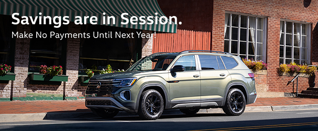 The Open Road Is Calling - Answer with a New Volkswagen - No Payments until Next Year