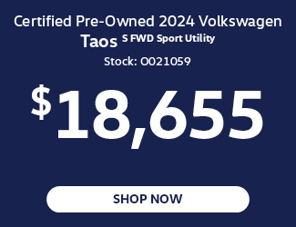 Certified Pre-Owned 2024 Volkswagen Taos S FWD Sport Utility offer
