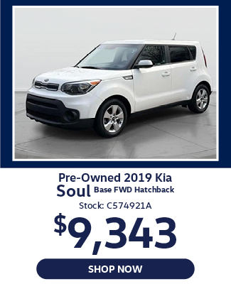 Pre-Owned 2019 Kia Soul offer