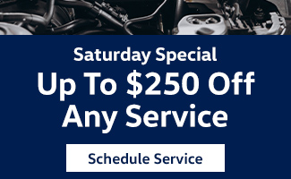 Saturday Special - Up to $250 off any service Offer