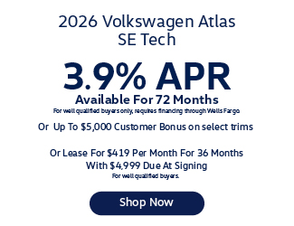 2026 Volkswagen Atlas SE Tech Offer