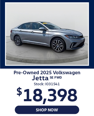 Pre-Owned 2025 Volkswagen Jetta SE FWD 4dr Car offer