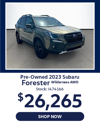 Pre-Owned 2023 Subaru Forester Wilderness offer