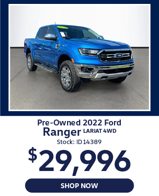 Pre-Owned 2022 Ford Ranger Lariat 4WD offer