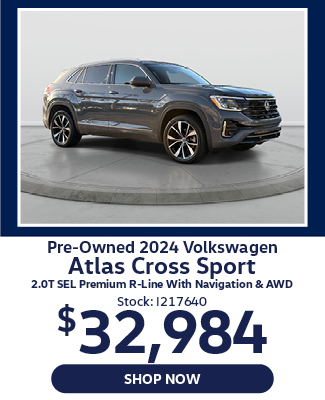Pre-Owned 2024 Volkswagen Atlas Cross Sport offer