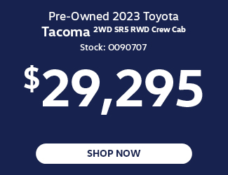 Pre-Owned 2023 Toyota Tacoma offer