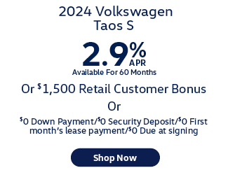 2024 Volkswagen Taos S offer