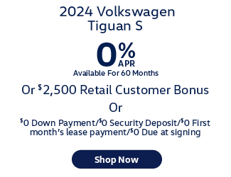 2024 Volkswagen Tiguan S offer