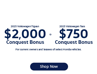 Volkswagen Jetta and Taos models Offer