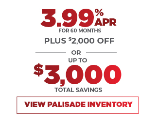 2026 Hyundai Palisades Pro offer
