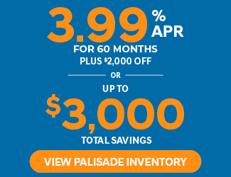 2026 Hyundai Palisade XRT PRO offer