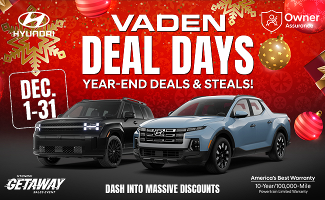 Light up the dark at Vaden Hyundai Brunswick