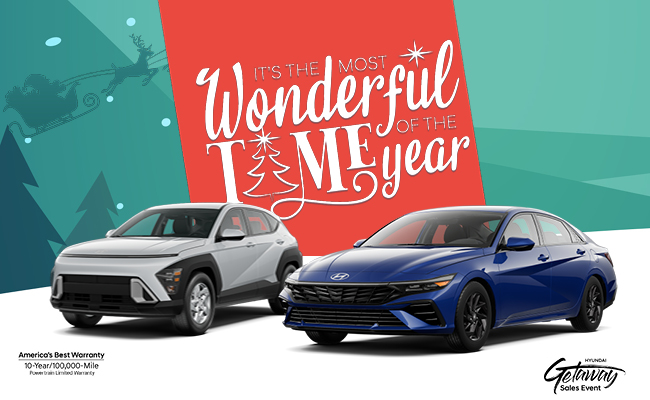 Wonderful Time of year at Vaden Hyundai Brunswick