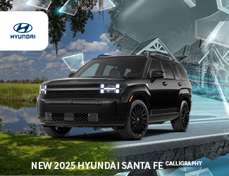 2025 Hyundai Santa Fe calligraphy model offer