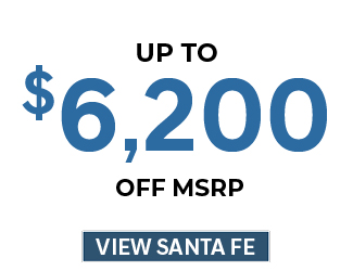 2025 Hyundai Santa Fe calligraphy model offer