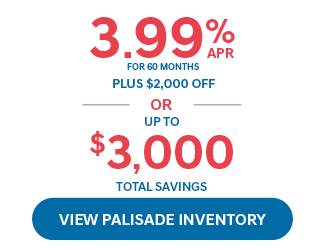 2026 Hyundai Palisade XRT PRO offer