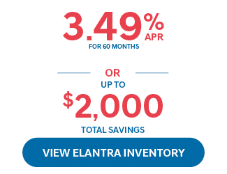 2026 Hyundai Elantra SEL Sport offer