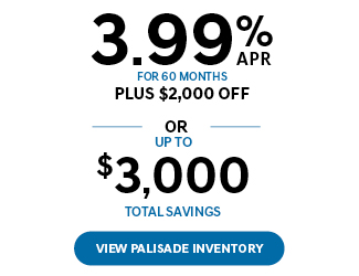 2026 Hyundai Palisade XRT PRO offer