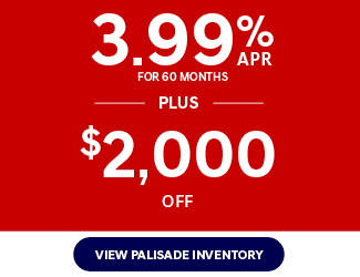 2026 Hyundai Palisade XRT PRO offer