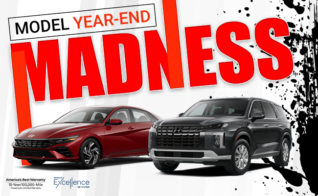 Model Year End Madness at Vaden Hyundai Statesboro