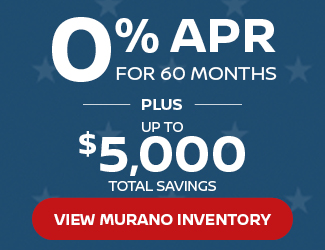 2026	Nissan Murano Platinum offer