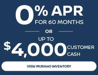 2026 Nissan Murano Platinum offer