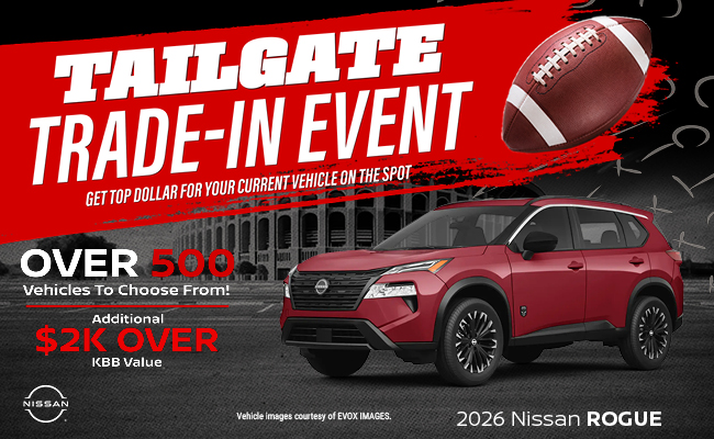 tailgate trade-in event
