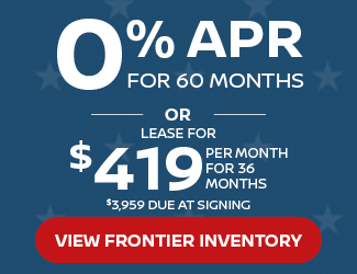 2026 Nissan Frontier SV offer