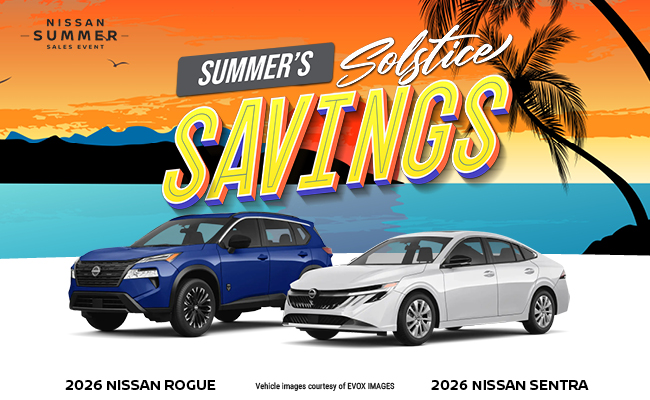 Nissan summer soltice sales event