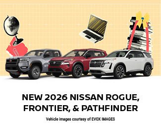 2026 Nissan Rogue, Frontier, & Pathfinder