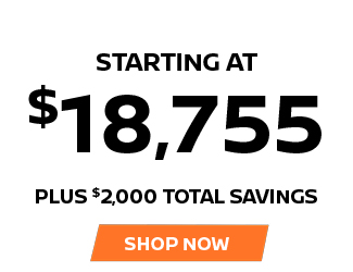 New Nissan Versa offer