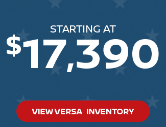 new Nissan Versa SR offer