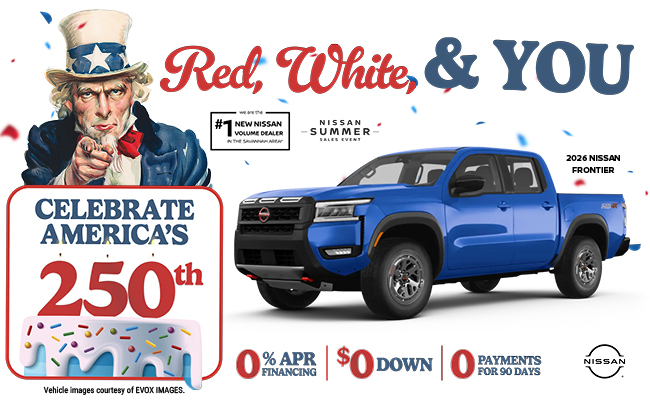 Red white and You - Celebrate Americas 250th