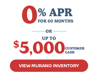 New Nissan Murano offer