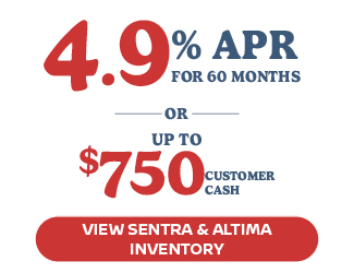2026 Nissan Sentra and Altima offer