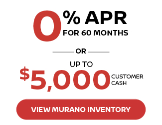 New Nissan Murano offer