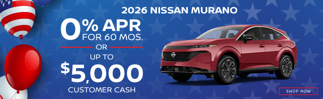 2026 Nissan Murano offer