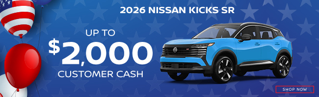2026 Nissan Kicks SR offer
