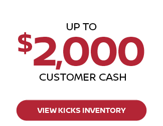 2026 Nissan Kicks SR offer
