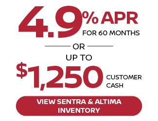 2026 Nissan Sentra and Altima offer