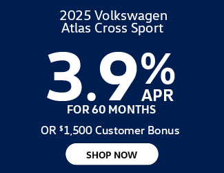 2025 Volkswagen Atlas Cross Sport offer