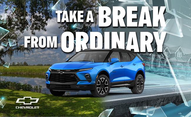 Take a break from ordinary