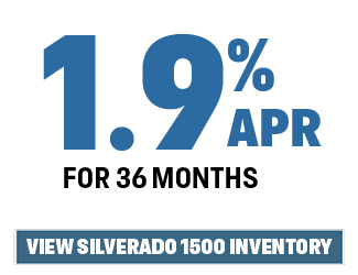 2026 Silverado 1500 offer