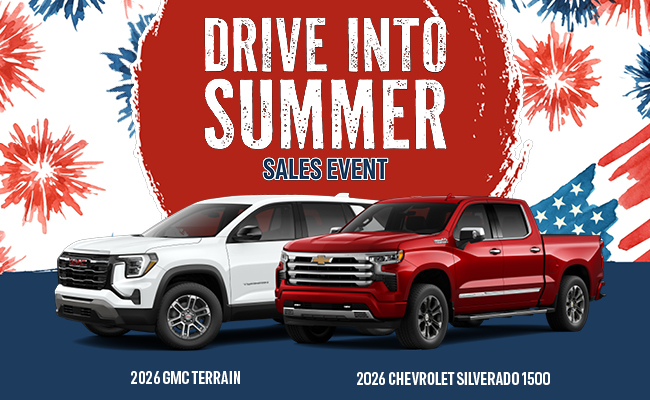 Drive into Summer Sales Event