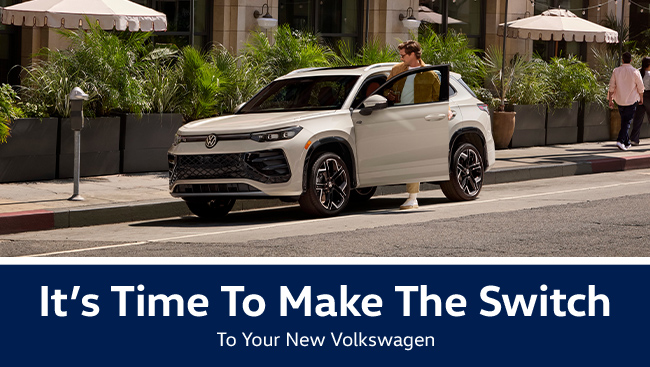 time to make the switch to your new Volkswagen