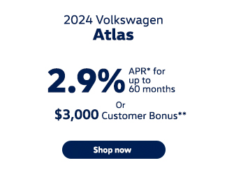 Volkswagen Atlas special offer