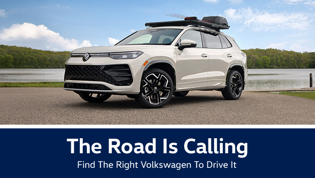 the road is calling find the right Volkswagen to drive it